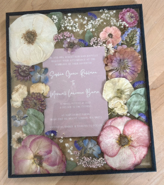 A2 Wedding Vows / Invitations / Photographs